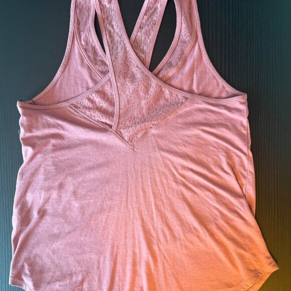Calia by Carrie Underwood Lace Panel Tank – XS - Mesa Rose - Picture 2 of 3